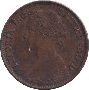 1864 FARTHING ( VF ) - FARTHING - Cambridgeshire Coins