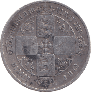 1864 FLORIN ( F ) - FLORIN - Cambridgeshire Coins
