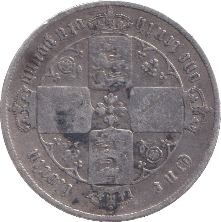 1864 FLORIN ( F ) - FLORIN - Cambridgeshire Coins