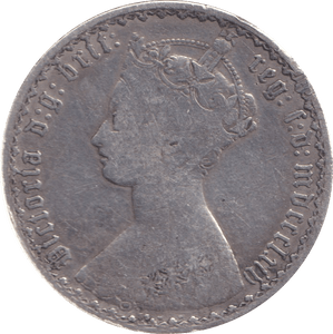 1864 FLORIN ( F ) - FLORIN - Cambridgeshire Coins