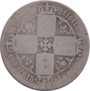 1864 FLORIN ( FAIR ) - FLORIN - Cambridgeshire Coins