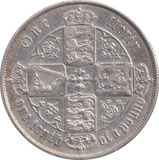 1864 FLORIN ( GVF ) DIE 45 - FLORIN - Cambridgeshire Coins