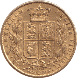 1864 GOLD SOVEREIGN ( EF ) DIE 30 - SOVEREIGN - Cambridgeshire Coins