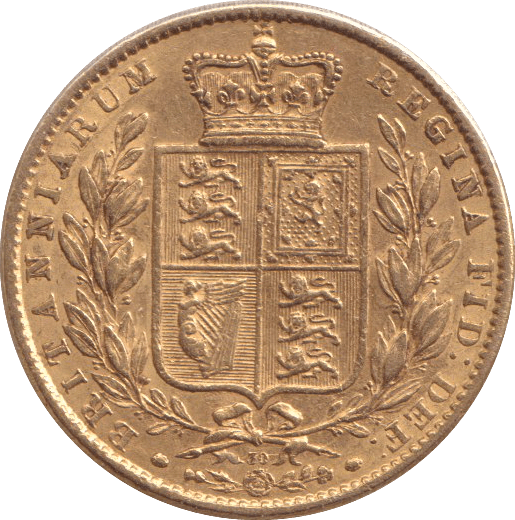 1864 GOLD SOVEREIGN ( EF ) DIE 30 - SOVEREIGN - Cambridgeshire Coins