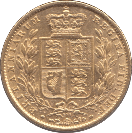 1864 GOLD SOVEREIGN ( GVF ) DIE 101 - SOVEREIGN - Cambridgeshire Coins