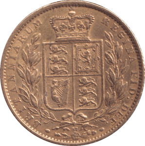 1864 GOLD SOVEREIGN ( GVF ) DIE 37 - SOVEREIGN - Cambridgeshire Coins