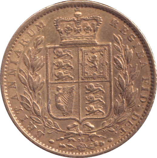 1864 GOLD SOVEREIGN ( GVF ) DIE 37 - SOVEREIGN - Cambridgeshire Coins