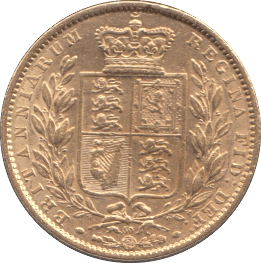 1864 GOLD SOVEREIGN ( GVF ) DIE 50 - SOVEREIGN - Cambridgeshire Coins