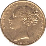 1864 GOLD SOVEREIGN ( GVF ) DIE 50 - SOVEREIGN - Cambridgeshire Coins