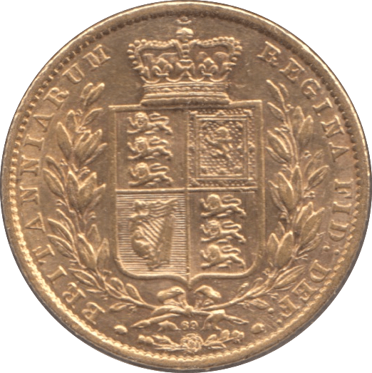 1864 GOLD SOVEREIGN ( GVF ) DIE 69 - SOVEREIGN - Cambridgeshire Coins