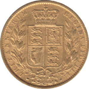 1864 GOLD SOVEREIGN ( GVF ) DIE 92 - SOVEREIGN - Cambridgeshire Coins