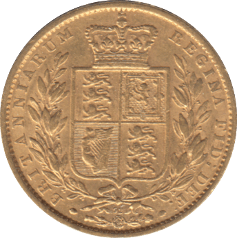 1864 GOLD SOVEREIGN ( GVF ) DIE 92 - SOVEREIGN - Cambridgeshire Coins