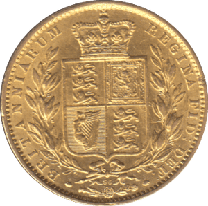 1864 GOLD SOVEREIGN ( GVF ) DIE 96 - SOVEREIGN - Cambridgeshire Coins