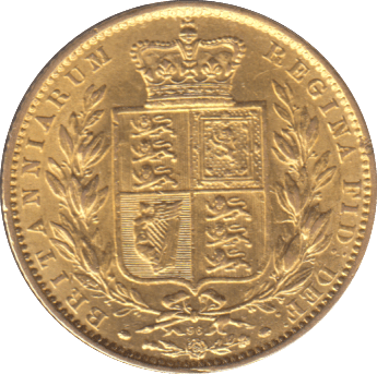 1864 GOLD SOVEREIGN ( GVF ) DIE 96 - SOVEREIGN - Cambridgeshire Coins