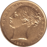 1864 GOLD SOVEREIGN ( GVF ) - SOVEREIGN - Cambridgeshire Coins