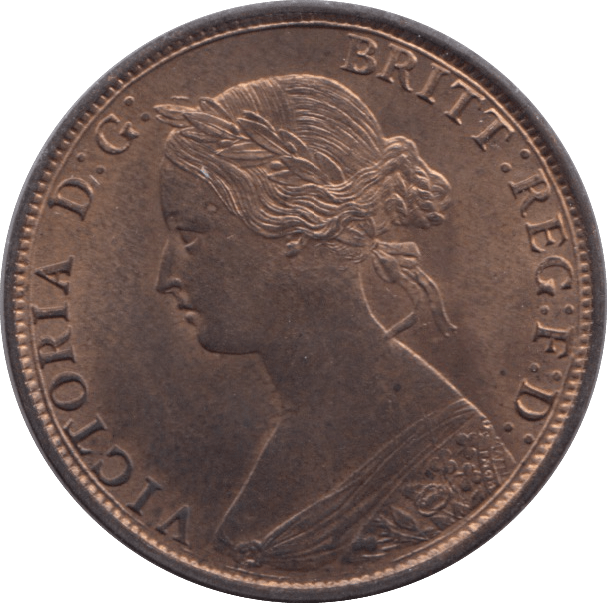 1864 HALFPENNY ( BU ) - Halfpenny - Cambridgeshire Coins