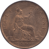1864 HALFPENNY ( BU ) - Halfpenny - Cambridgeshire Coins