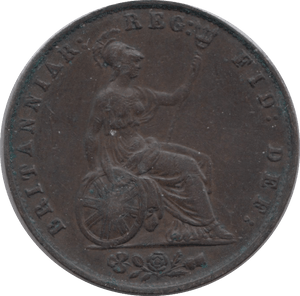 1864 HALFPENNY ( EF ) - Halfpenny - Cambridgeshire Coins
