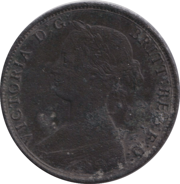 1864 HALFPENNY ( FINE ) - HALFPENNY - Cambridgeshire Coins