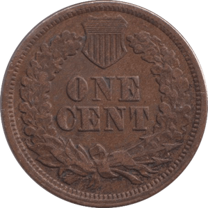 1864 ONE CENT USA - WORLD COINS - Cambridgeshire Coins