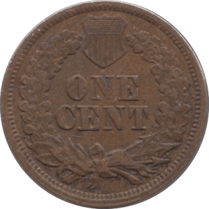 1864 ONE CENT USA - WORLD COINS - Cambridgeshire Coins