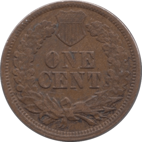 1864 ONE CENT USA - WORLD COINS - Cambridgeshire Coins