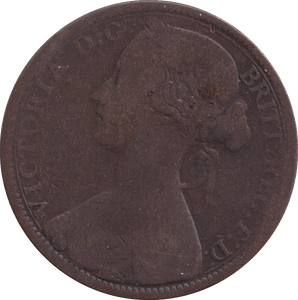 1864 PENNY ( FINE ) - PENNY - Cambridgeshire Coins