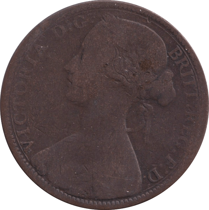 1864 PENNY ( FINE ) - PENNY - Cambridgeshire Coins