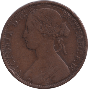 1864 PENNY ( FINE ) - PENNY - Cambridgeshire Coins