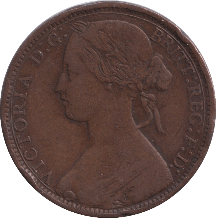 1864 PENNY ( FINE ) - PENNY - Cambridgeshire Coins