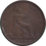 1864 PENNY ( FINE ) - PENNY - Cambridgeshire Coins