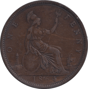 1864 PENNY ( GF ) - PENNY - Cambridgeshire Coins