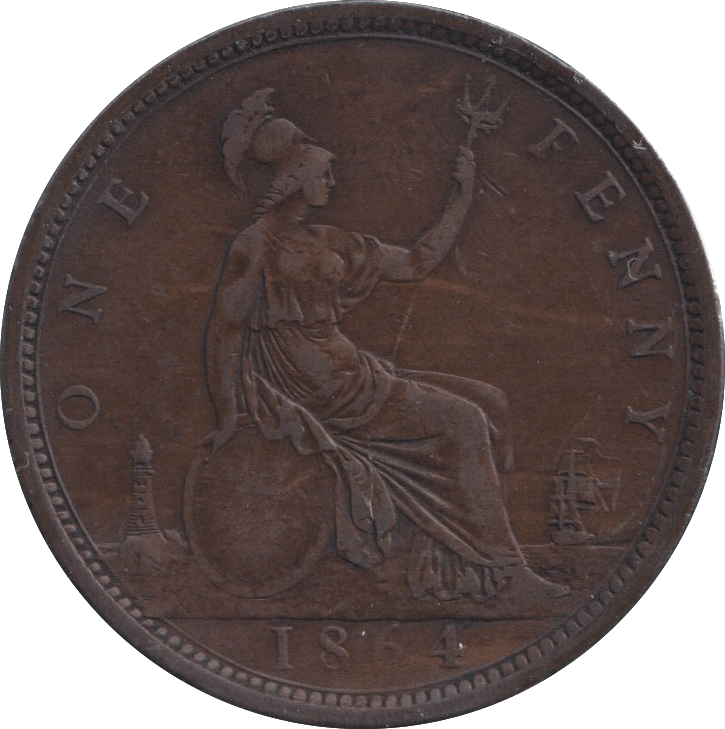 1864 PENNY ( GF ) - PENNY - Cambridgeshire Coins
