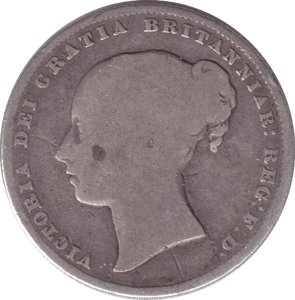 1864 SHILLING ( FINE ) - SHILLING - Cambridgeshire Coins