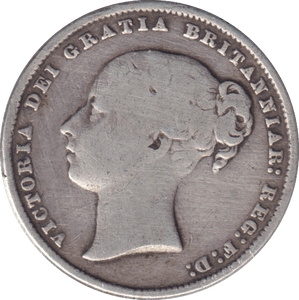 1864 SHILLING ( GF ) - SHILLING - Cambridgeshire Coins