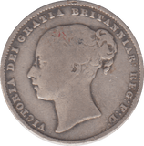 1864 SHILLING ( NF ) - SHILLING - Cambridgeshire Coins