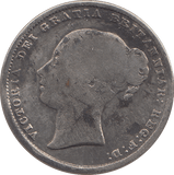 1864 SHILLING ( NF ) - SHILLING - Cambridgeshire Coins