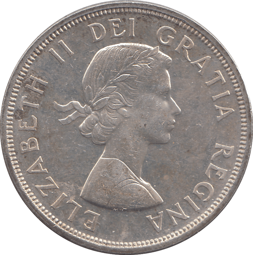 1864 SILVER DOLLAR CANADA - SILVER WORLD COINS - Cambridgeshire Coins