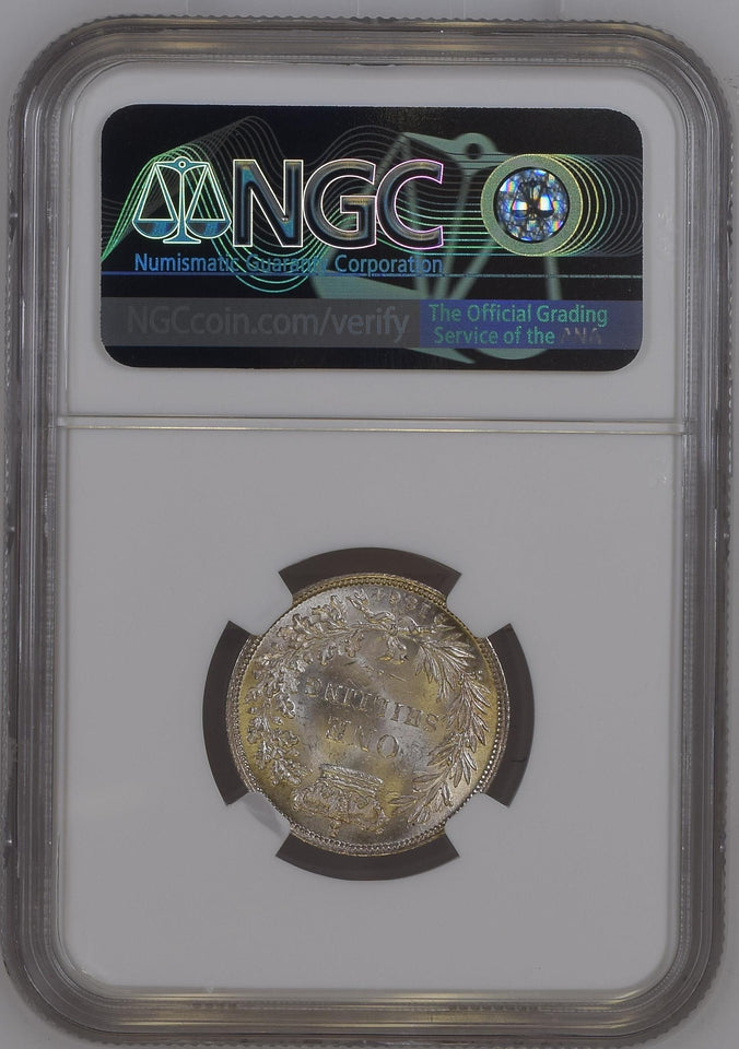 1864 SILVER SHILLING NGC MS 65 - NGC SILVER COINS - Cambridgeshire Coins