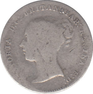 1864 SILVER THREEPENCE ( FAIR ) - THREEPENCE - Cambridgeshire Coins