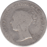 1864 SILVER THREEPENCE ( FAIR ) - THREEPENCE - Cambridgeshire Coins