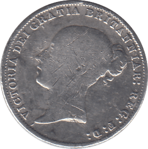 1864 SIXPENCE ( FAIR ) - SIXPENCE - Cambridgeshire Coins
