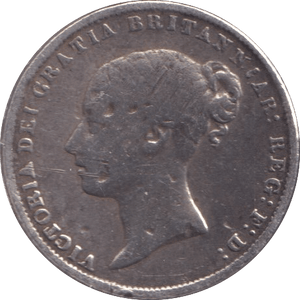 1864 SIXPENCE ( FINE ) - SIXPENCE - Cambridgeshire Coins