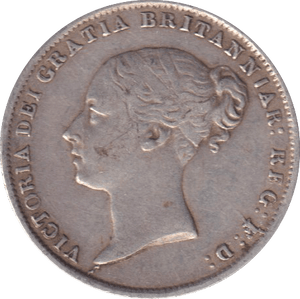 1864 SIXPENCE ( VF ) - SIXPENCE - Cambridgeshire Coins