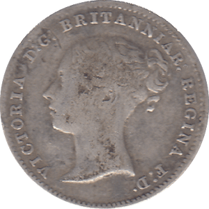 1864 THREEPENCE ( VF ) - THREEPENCE - Cambridgeshire Coins