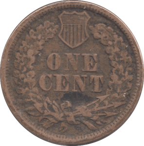 1864 USA CIVIL WAR ONE CENT - WORLD COINS - Cambridgeshire Coins
