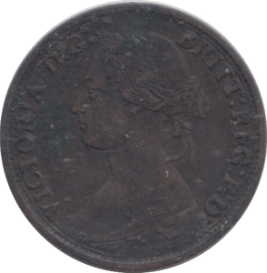 1865 FARTHING ( GF ) - FARTHING - Cambridgeshire Coins