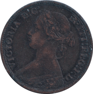 1865 FARTHING ( VF ) - FARTHING - Cambridgeshire Coins