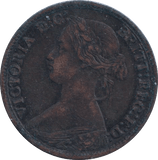 1865 FARTHING ( VF ) - FARTHING - Cambridgeshire Coins