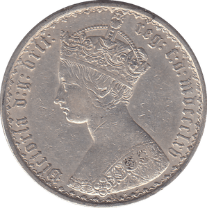 1865 FLORIN ( VF ) - FLORIN - Cambridgeshire Coins